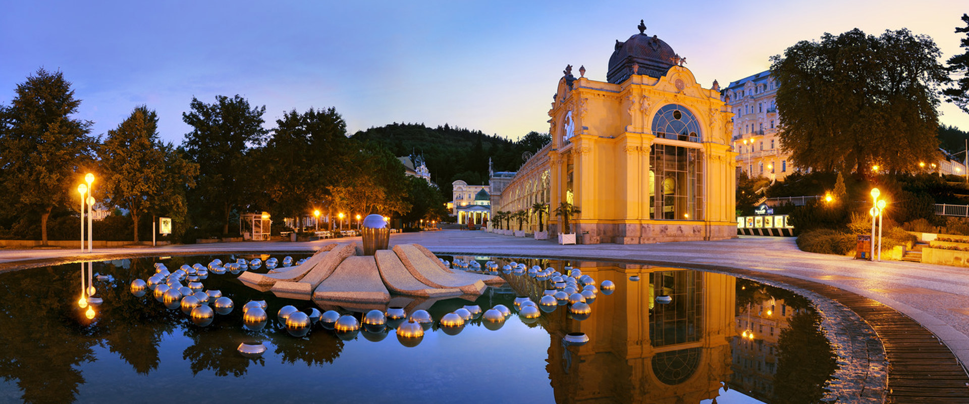 The Pearl of European Spa Towns, Marienbad - PASSORT 2 HEALING